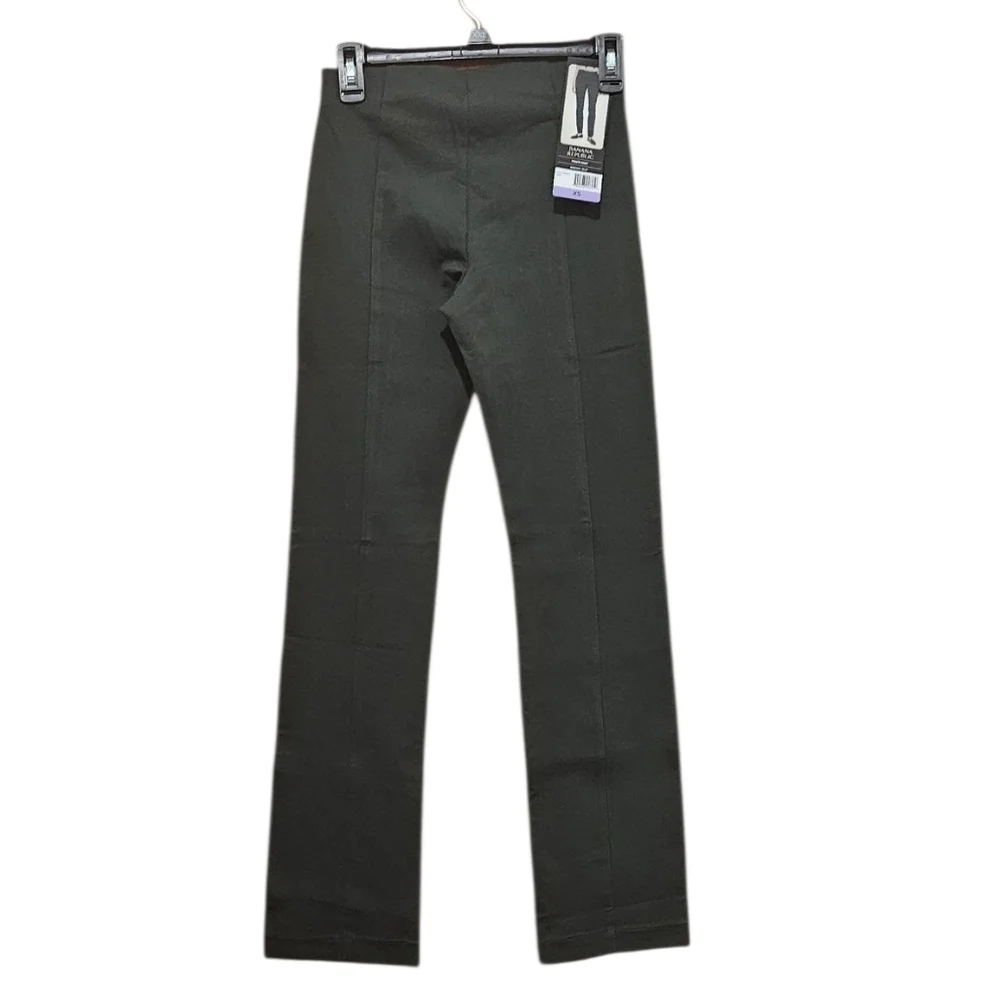 BANANA REPUBLIC Ponte Pant, women's green, size XS